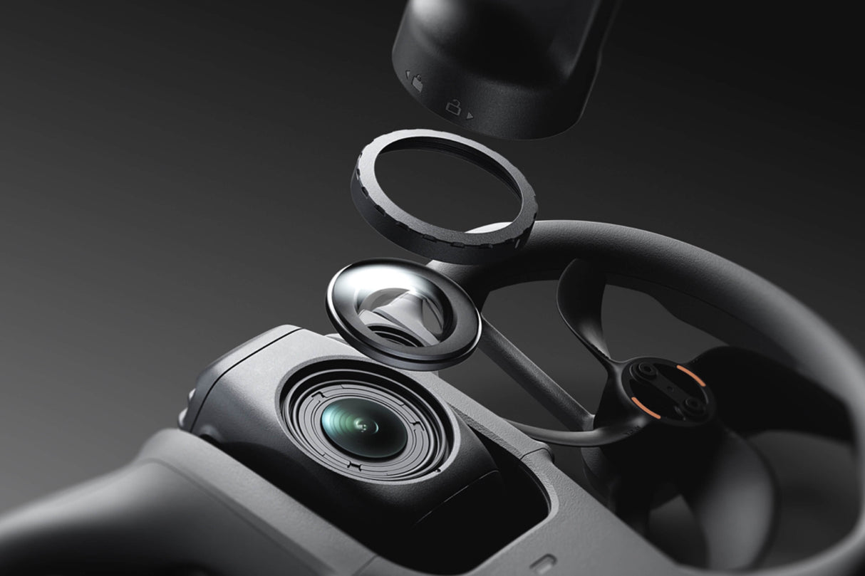 DJI Avata 360 Ersatzlinsen-Kit mit Werkzeug – Original Montage Beispiel