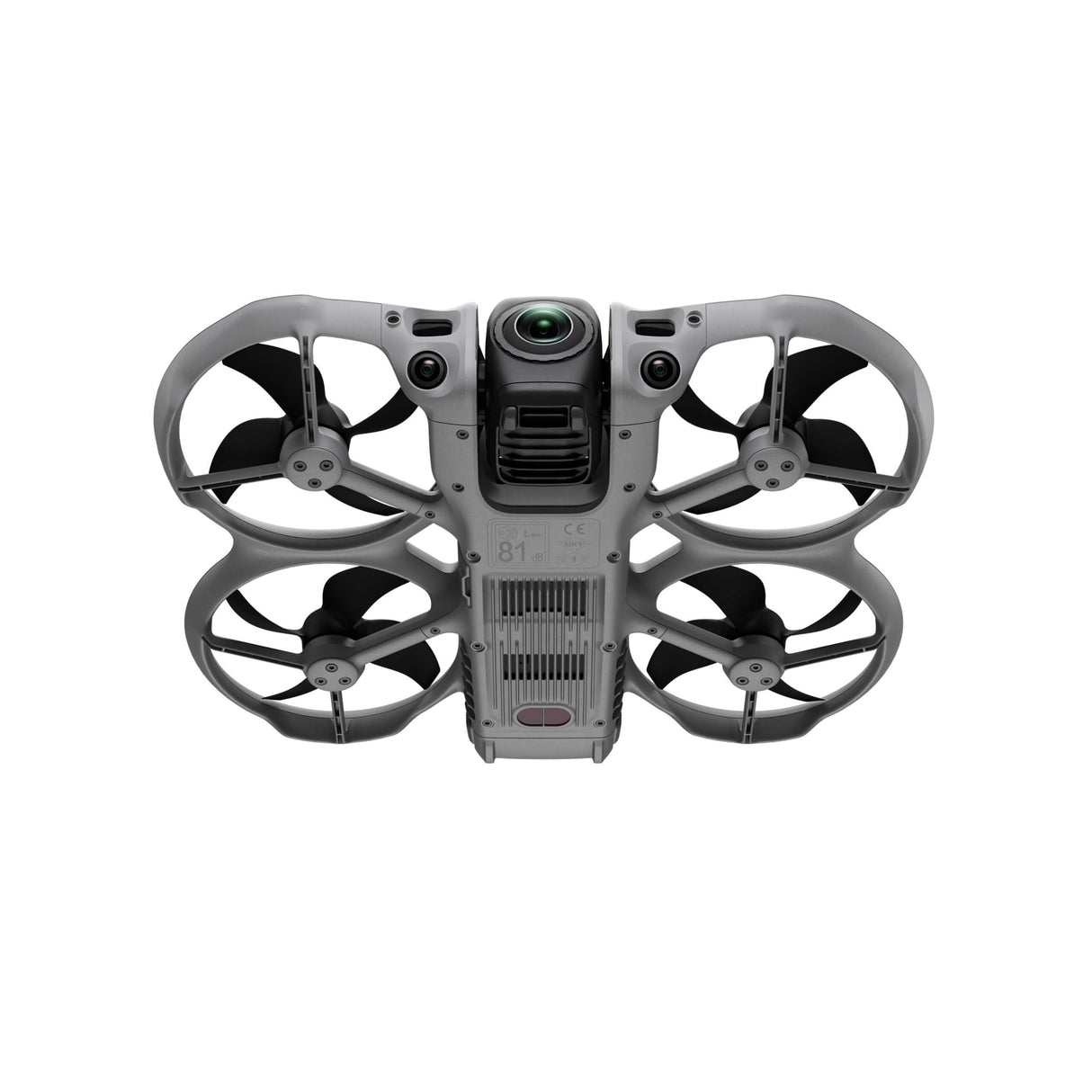 DJI Avata 360 (DJI RC 2) Ansicht Drohne und Gimbal von unten