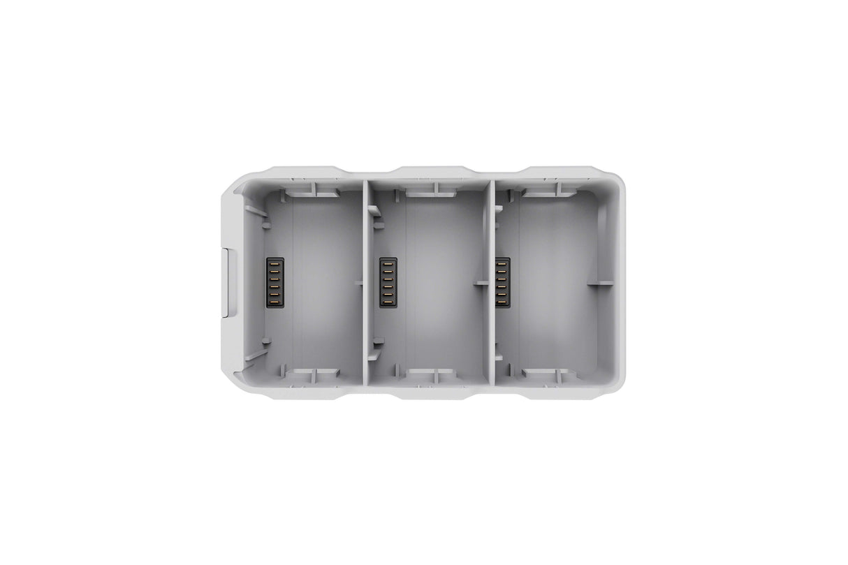 DJI Lito 1 Zweiwege Ladestation – 3 Akkus parallel laden Ansicht Innen