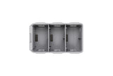 DJI Lito X1 Zweiwege Ladestation – 3 Akkus parallel laden Innenansicht Akkuschacht