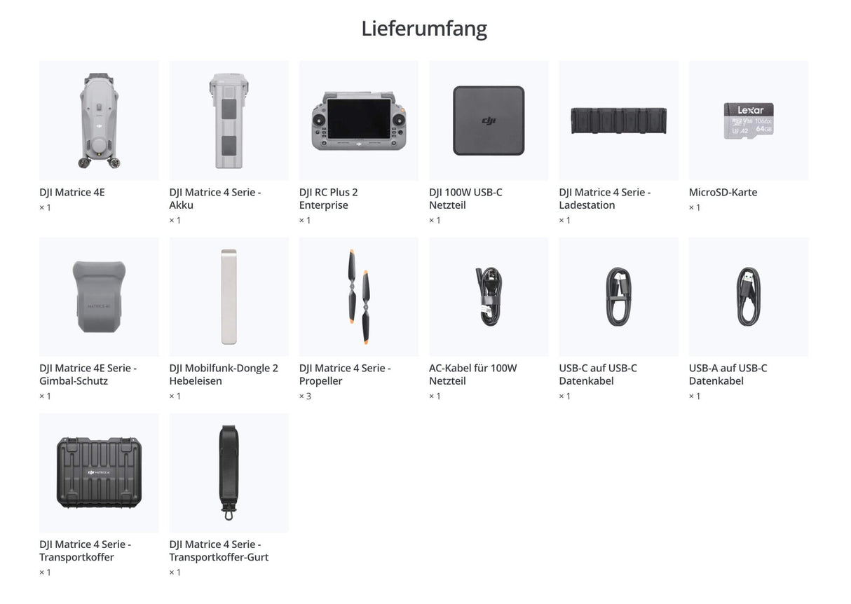 DJI Matrice 4E Drohne