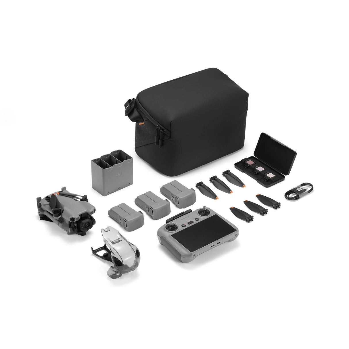 DJI Mini 5 Pro Fly More Combo PLUS – RC2 Titelbild Übersicht Lieferumfang