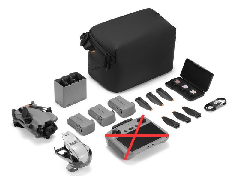 DJI Mini 5 Pro Fly More Combo PLUS (ohne Fernsteuerung) Übersicht Lieferumfang