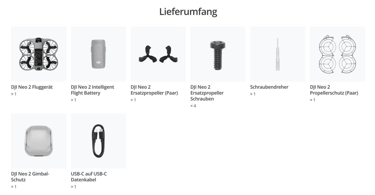 DJI Neo 2 (Nur Drohne)