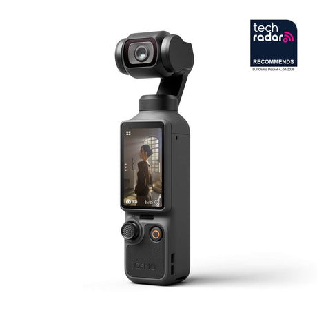 DJI Osmo Pocket 4 Creator Combo – 1″ CMOS, 4K/240fps Ansicht von Vorne