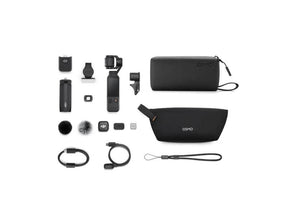 DJI Osmo Pocket 4 Creator Combo – 1″ CMOS, 4K/240fps Titelbild mit Übersicht Lieferumfang