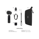 DJI Osmo Pocket 4P Standard Combo (Dual-Objektiv) Übersicht Lieferumfang