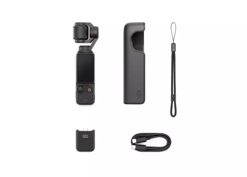81,3 Cm Selfie-Stick Mit Stativ Für DJI Osmo Pocket 3 - Schnellwechseladapter & Smartphone-Halterung