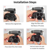 STARTRC DJI Mavic 3 Pro Kamera ND Filter Set ND8 ND16 ND32 ND64