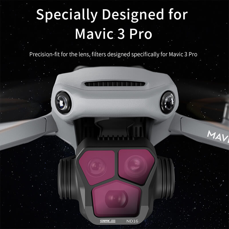 STARTRC DJI Mavic 3 Pro Kamera ND Filter Set ND8 ND16 ND32 ND64