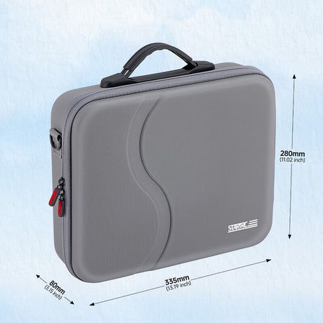 STARTRC Koffer für DJI Neo 2 Fly More Combo Außenansicht mit Maßen