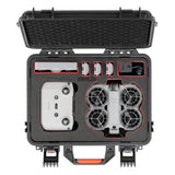STARTRC DJI Neo 2 Hartschalenkoffer Inlay Innenansicht gefüllt mit RC-N3 Fernsteuerung
