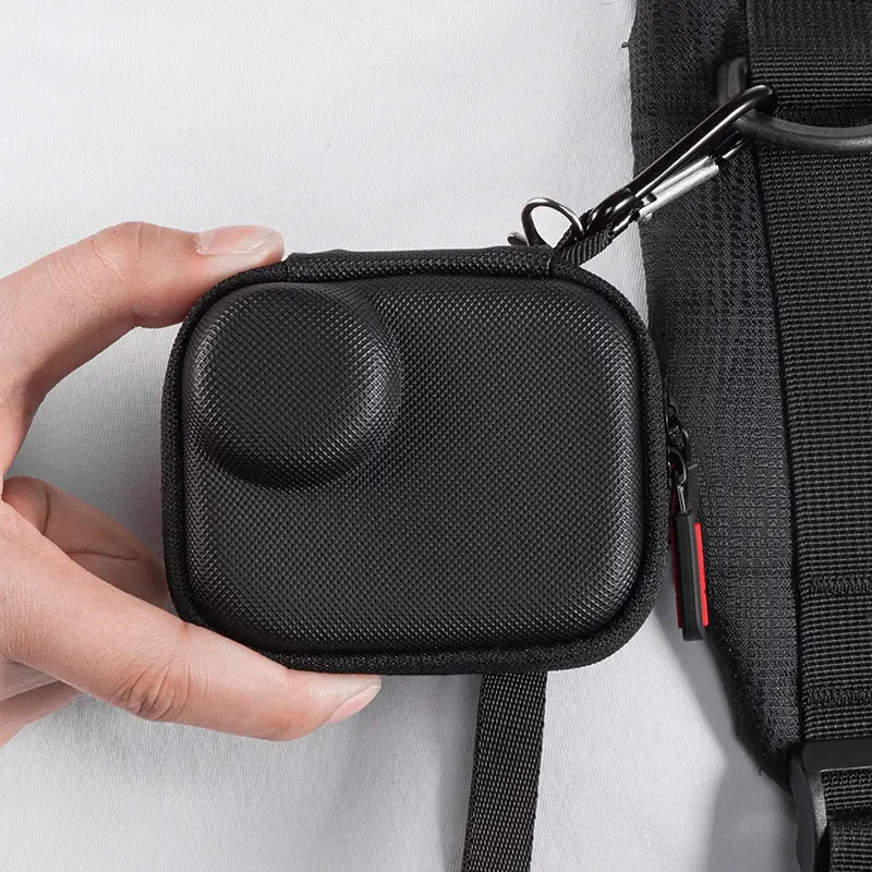 STARTRC Schutztasche für DJI Osmo Nano – PU-Hülle mit Karabiner Befestigung an Rucksack