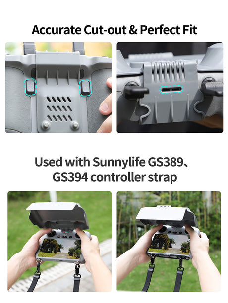 SunnyLIFE DJI RC 2 Fernsteuerung Display Transportschutz Sonnenschutz
