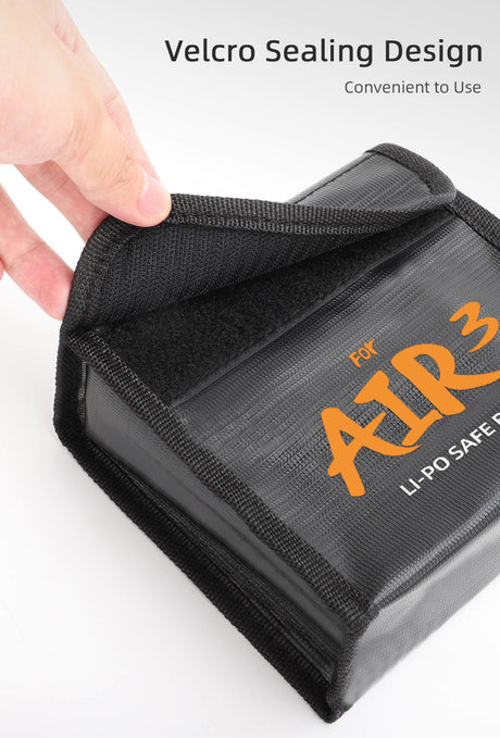 SunnyLIFE DJI Air 3S/Air 3 Akku Tasche für 3 Akkus