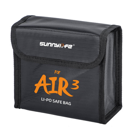 SunnyLIFE DJI Air 3S/Air 3 Akku Tasche für 3 Akkus