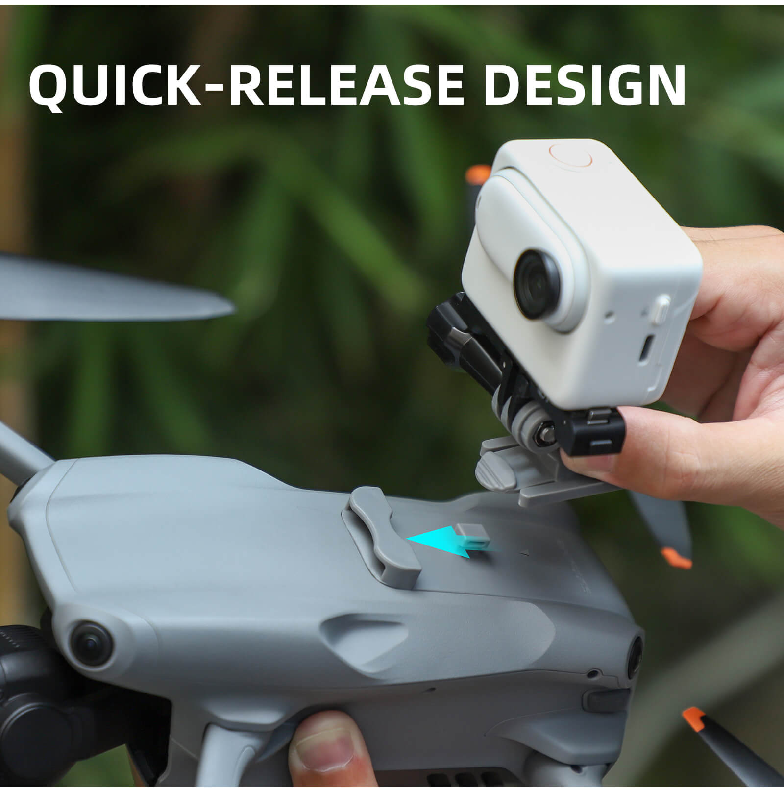 SunnyLIFE DJI Air 3 Action Kamera Halterung