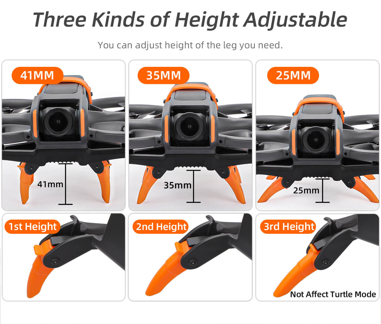 SunnyLIFE DJI Avata 2 Landegestell Verlängerung
