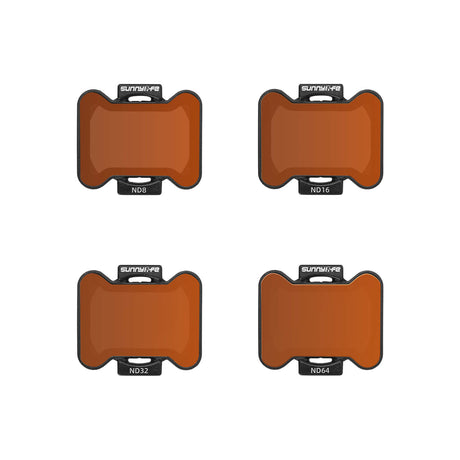 SunnyLIFE ND Filter Set DJI Avata 2 (ND8, ND16, ND32, ND64) Lieferumfang