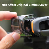 SunnyLIFE UV Filter DJI Avata 2 (O4 Air Unit Pro) Ansicht mit montiertem Gimbal Schutz