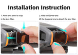 SunnyLIFE UV Filter DJI Avata 2 (O4 Air Unit Pro) Installation