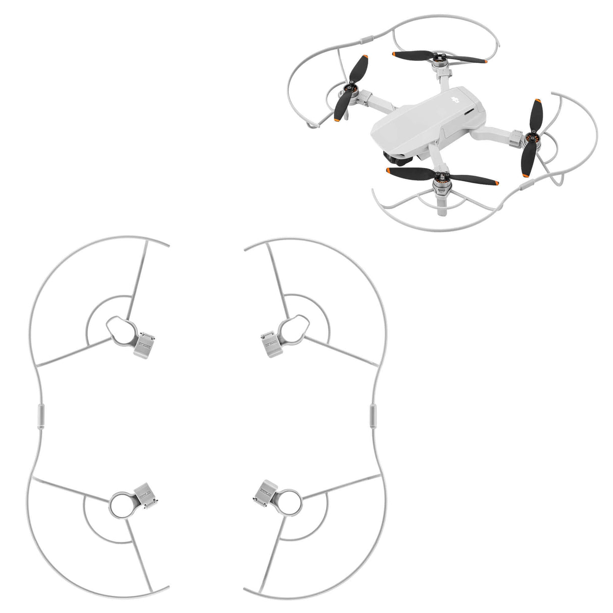 STARTRC DJI Mavic Mini, DJI Mini 2 (SE), Mini SE Propellerschutz