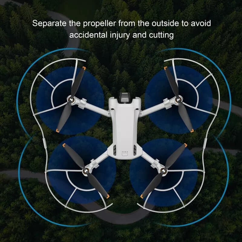 Protections Hélices Anti-Collision pour drone DJI Mini 4 Pro - Maison Du  Drone