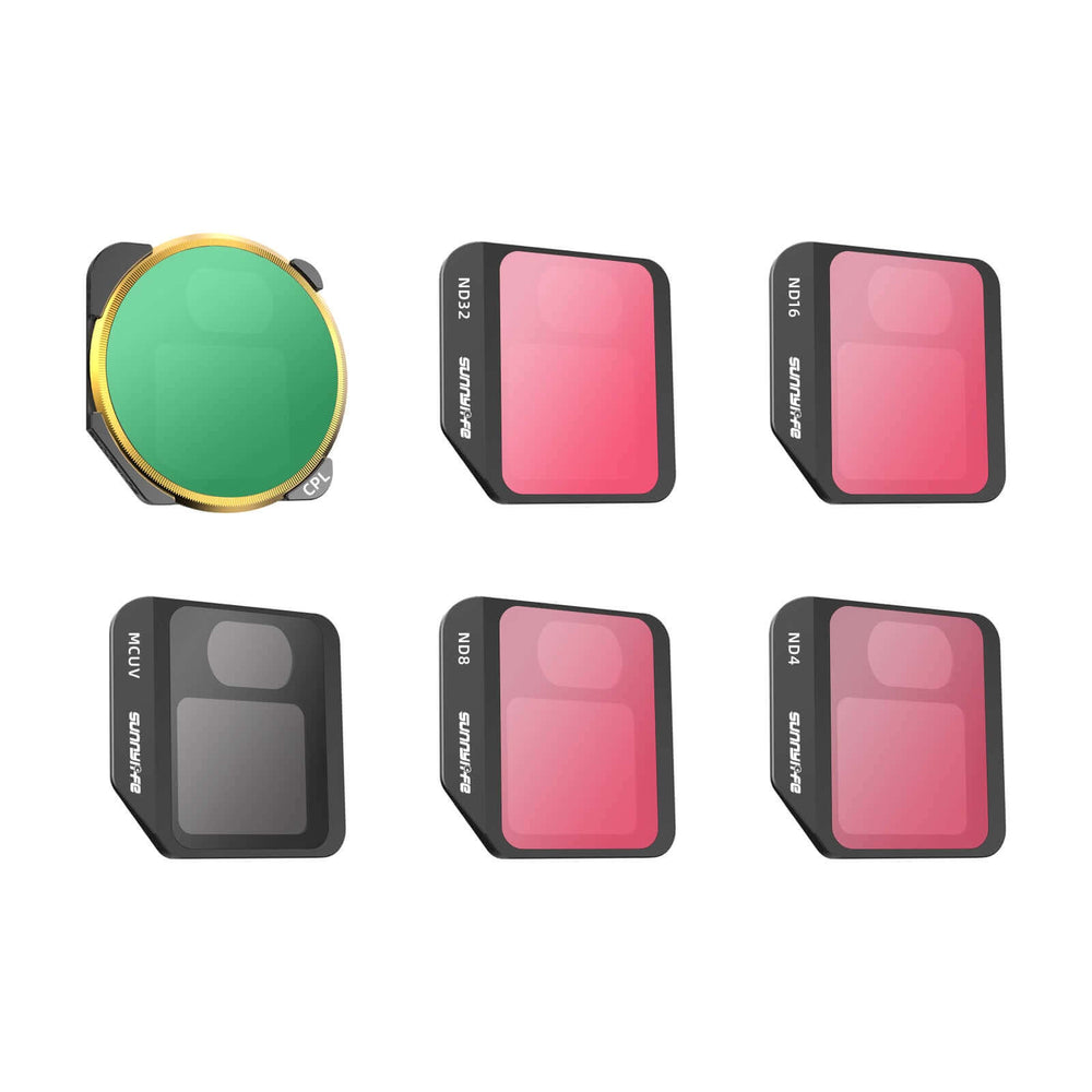 SunnyLIFE DJI Mavic 3 ND Filter Set UV CPL ND4 ND8 ND16 ND32