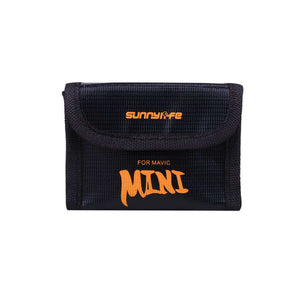 SunnyLIFE LiPo Akku Tasche (DJI Mini 4K / Mini 2 / Mini SE) Variante für drei Akkus Außenansicht