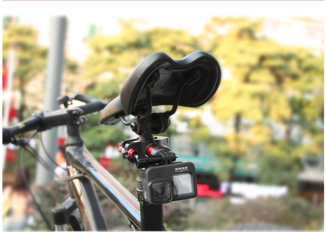 SunnyLIFE Action Kamera Fahrradsattel Halterung GoPro DJI Action 2
